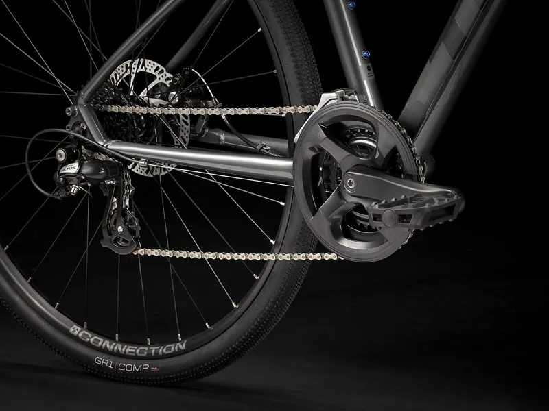 Trek Dual Sport 1 Hybrid Bike 2022 Grey-4